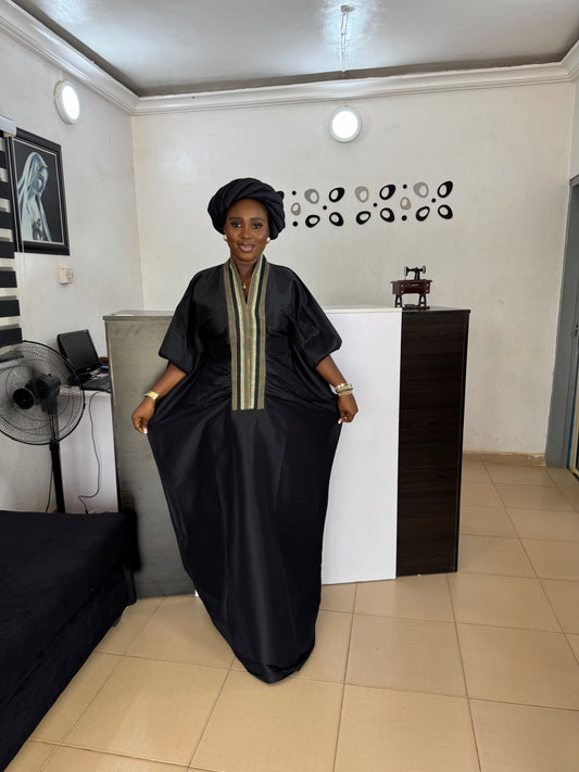 Raw Silk Luxury Boubou