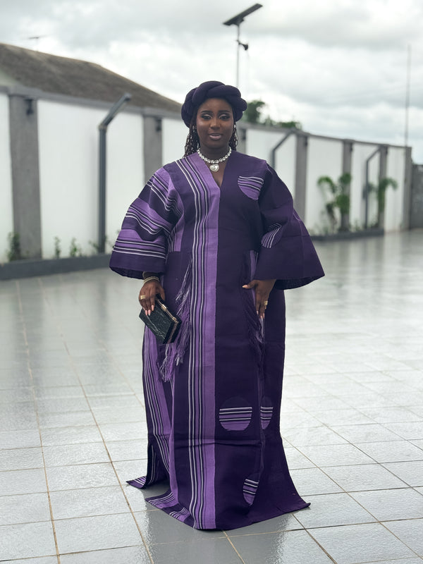 Sinmi Luxe Luxury African Aso oke dress