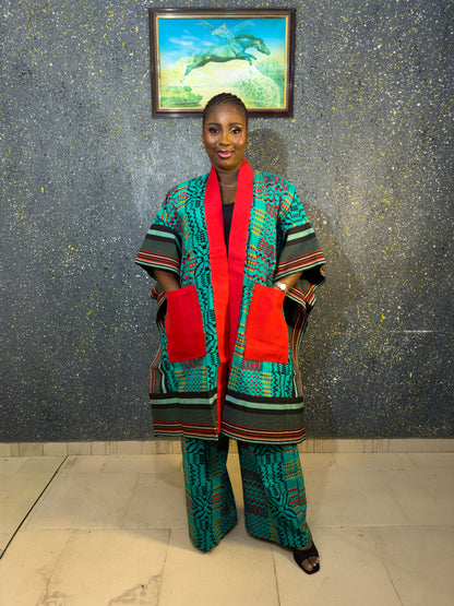 LUXURY Ankara JACKET AND TROUSER SET