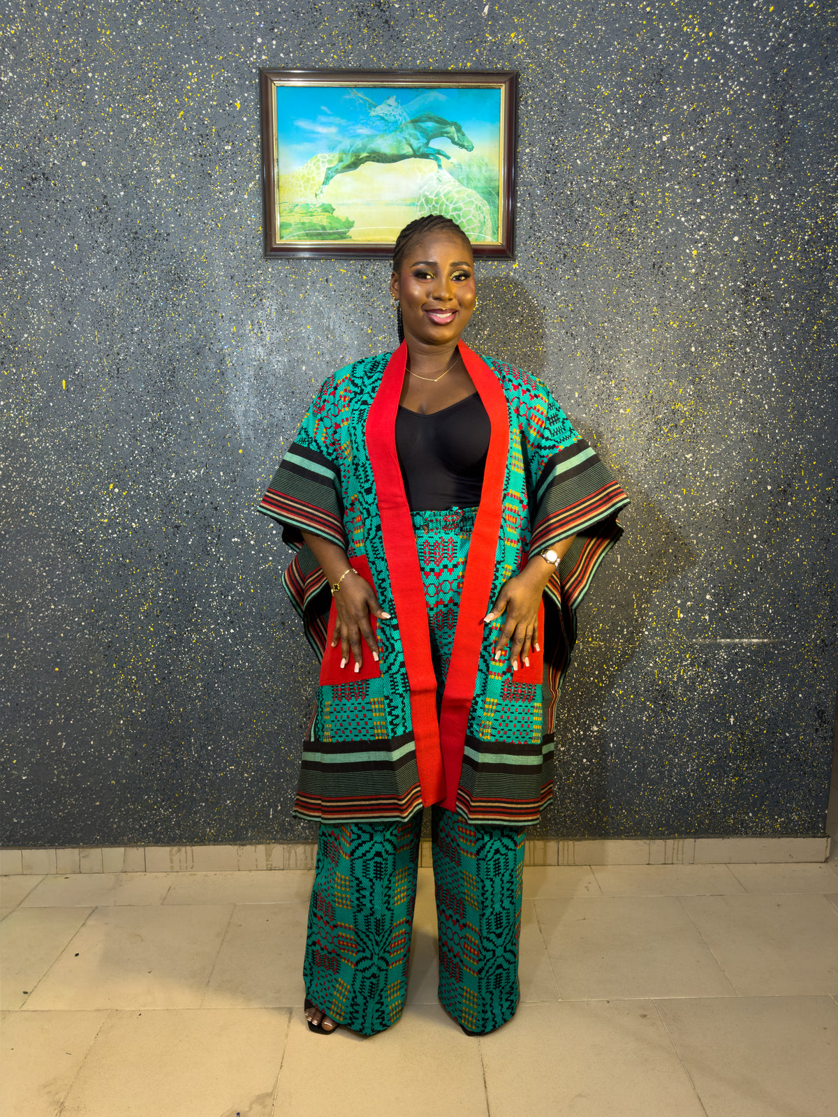 LUXURY Ankara JACKET AND TROUSER SET