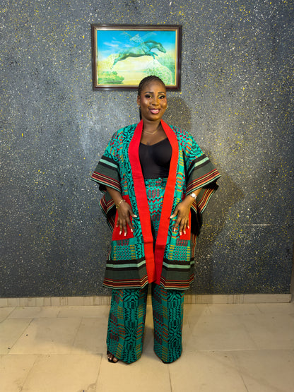 LUXURY Ankara JACKET AND TROUSER SET