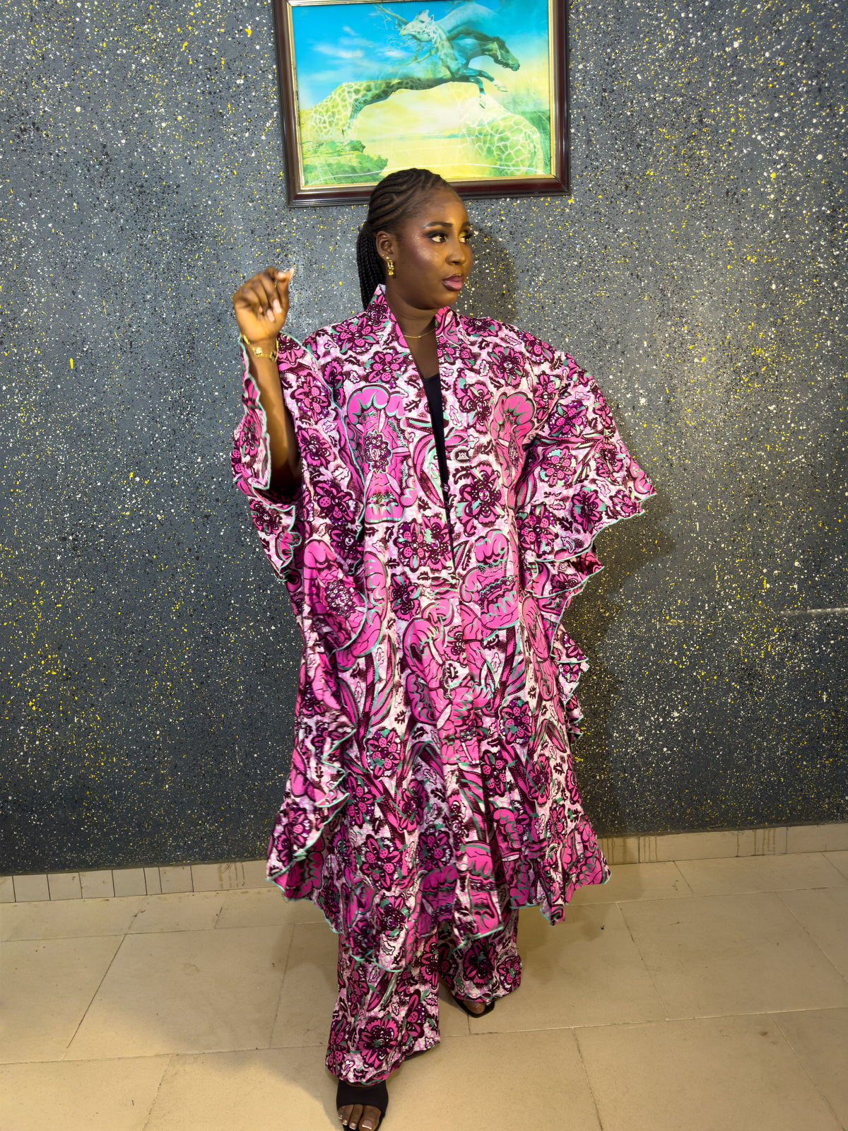 LUXURY Ankara JACKET AND TROUSER SET