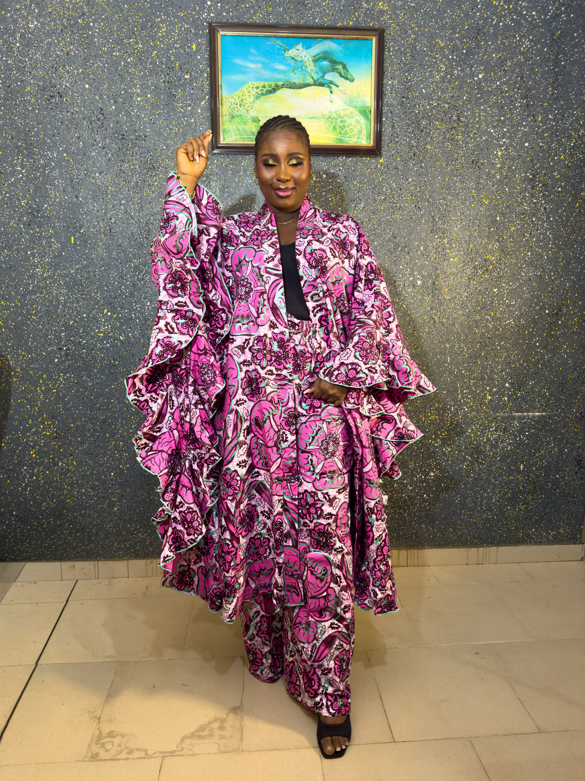 LUXURY Ankara JACKET AND TROUSER SET