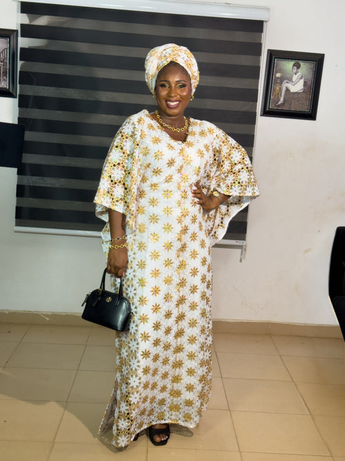 AFRICAN LUXURY GOLD LACE