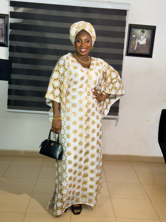 AFRICAN LUXURY GOLD LACE