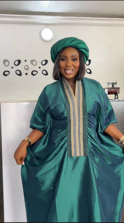 Raw Silk Luxury Boubou